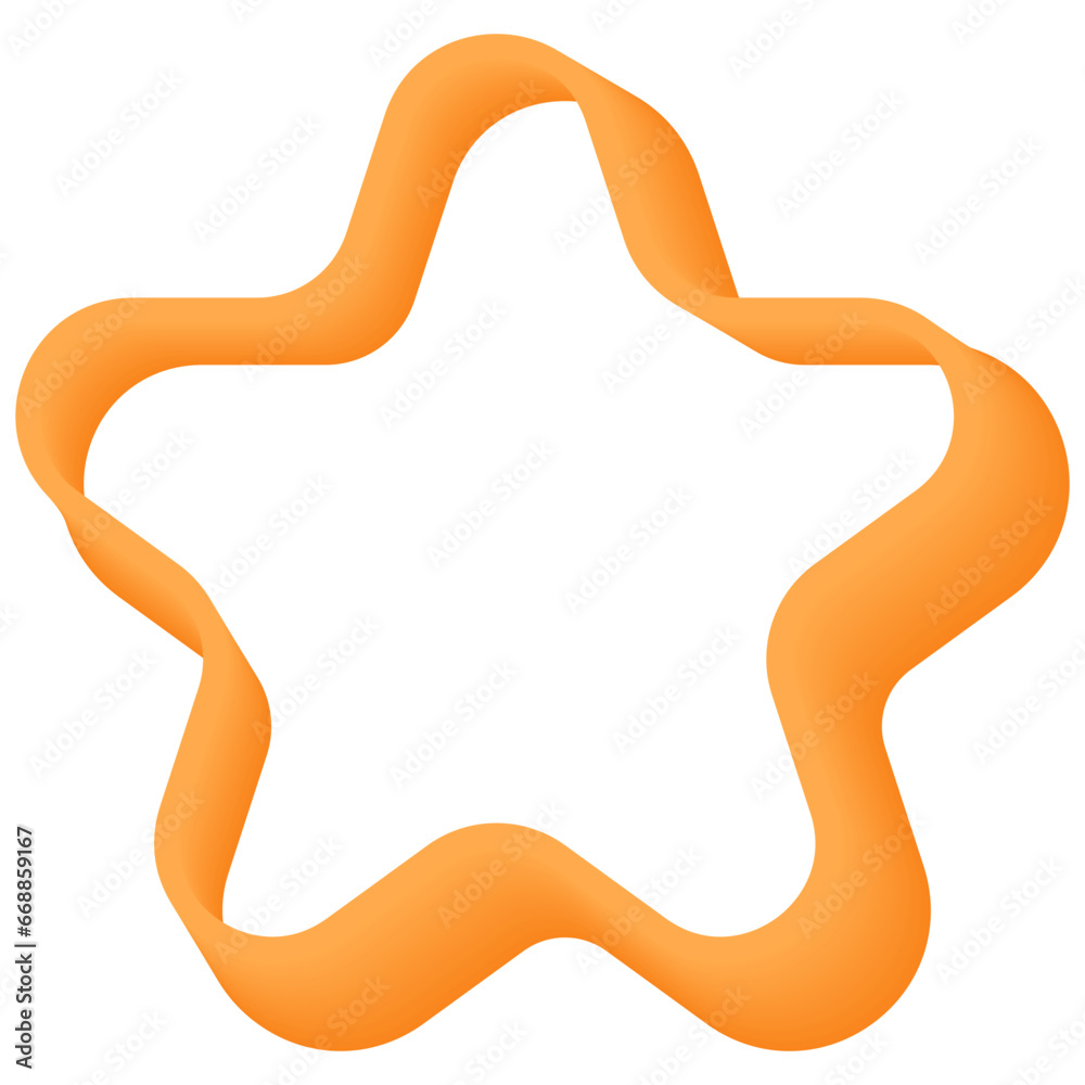 Star 3d icon frame. Vector illustration. Star 3d icon frame. Vector illustration.