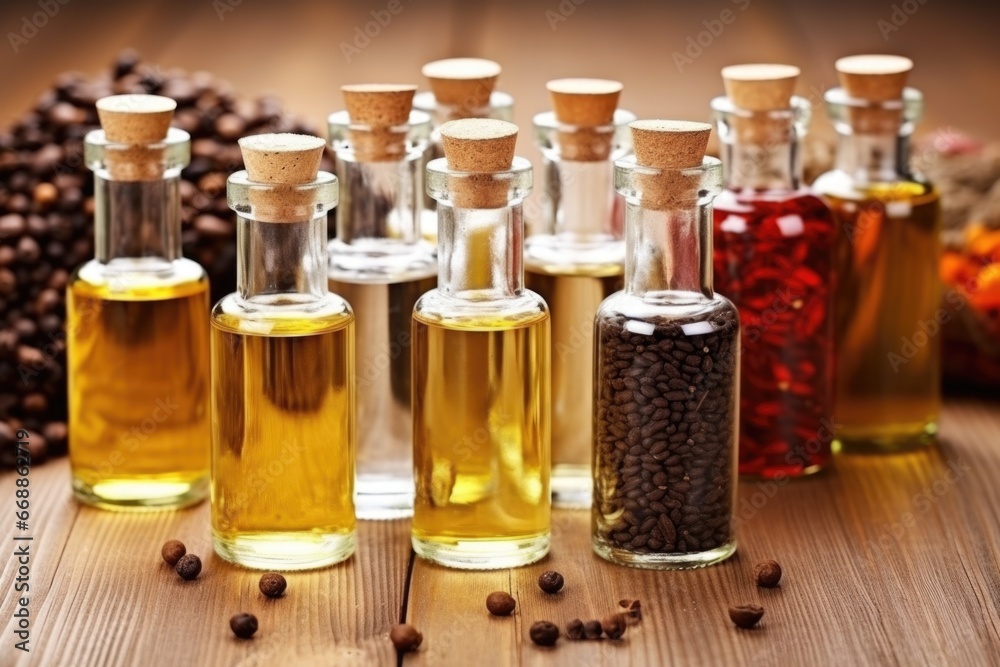 glass bottles for coffee flavoring extracts