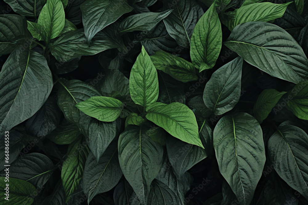 Close up of green leaves, nature background, ecology care concept, Environment Day, environment protection Close up of green leaves, nature background, ecology care concept, Environment Day, environment protection