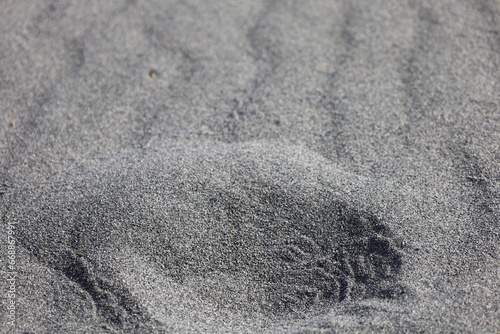 texture of sand in Samaria, Crete.