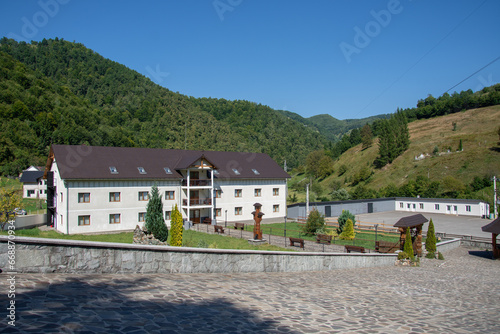 Monastery Saints Peter and Paul in  Rebra, Romania, Bistrita 2023 photo