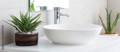 Bathroom washbasin photo for microstock