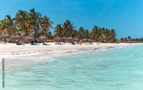 Beach of Cayo Levisa - an island of Cuba