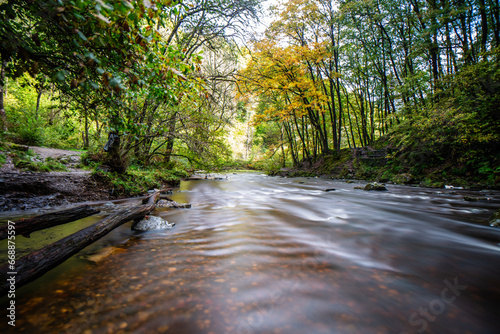 River Neath is a river in south Wales running south west from the point at which its headwaters arising in the Brecon Beacons National Park converge to its mouth at Baglan Bay below Briton Ferry on th photo