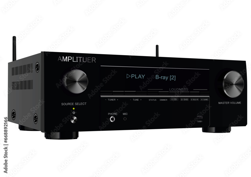 Fototapeta premium Amplituner