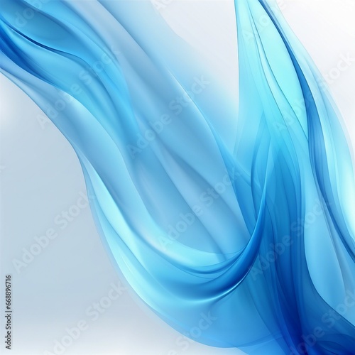 blue gradation flowing illustration background