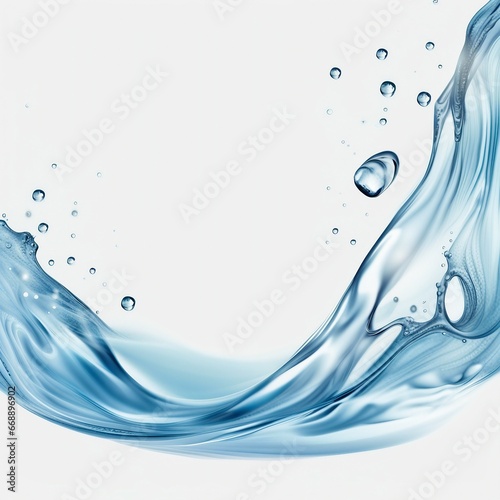 water flowing illustration background