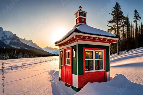 Wallpaper Mural Christmas, Xmas, Christmas 2024, Generative AI  Torontodigital.ca