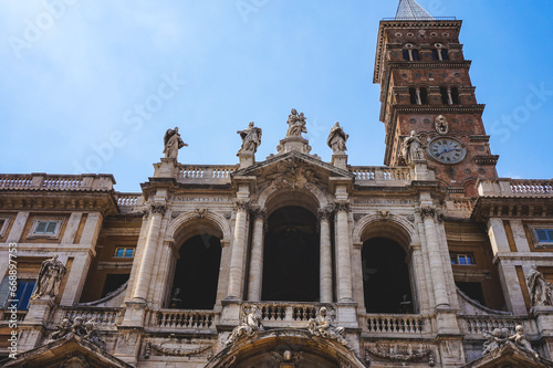 Rome city is the capital of Italy for holidays all year round... Rome city, Italy, 08-05-2017