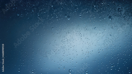 Water drops on window, background