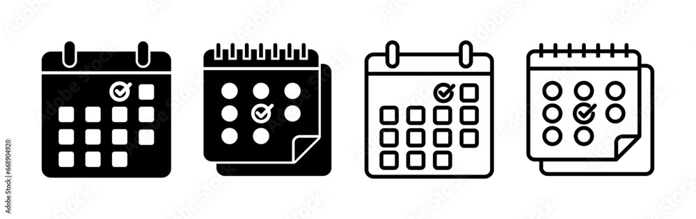 calendar icon vector. Calender symbol calendar icon vector. Calender symbol