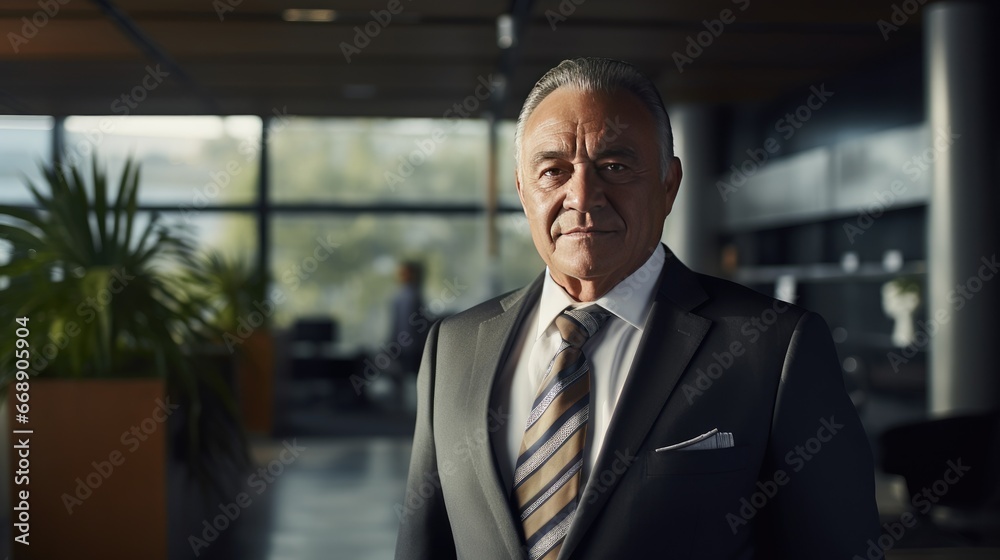 Portrait of a senior Mexican businessman Portrait of a senior Mexican businessman