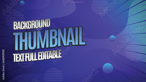 modern design thumbnail background template design vector illustration