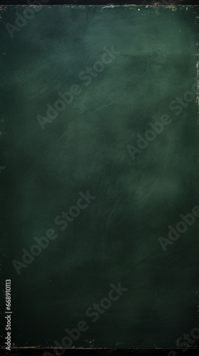 Dark green blank school board. Old grunge chalkboard with copy space background. School education   learning concept  captivating designs  wallpaper.