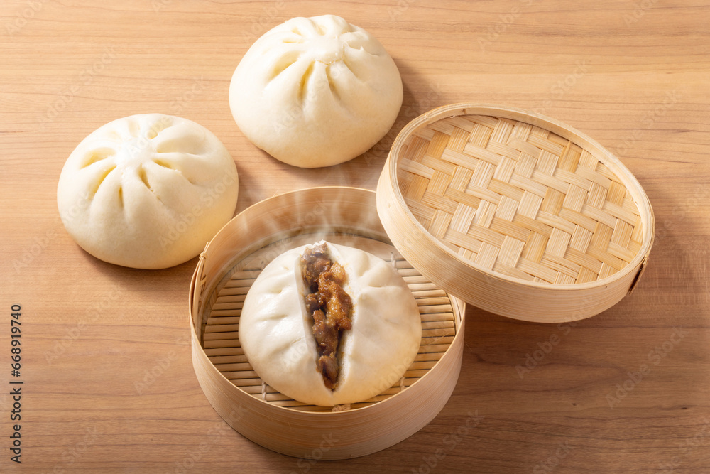 豚角煮まん 豚角煮まん
