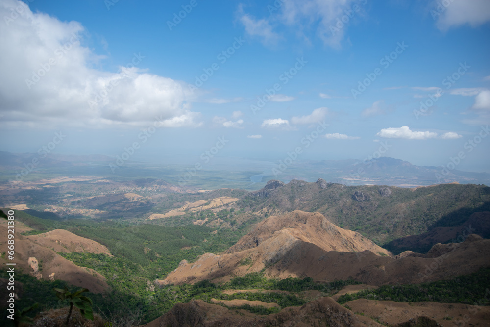 Naklejka premium desde la cima