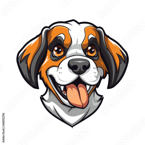 Dog mascot Logo