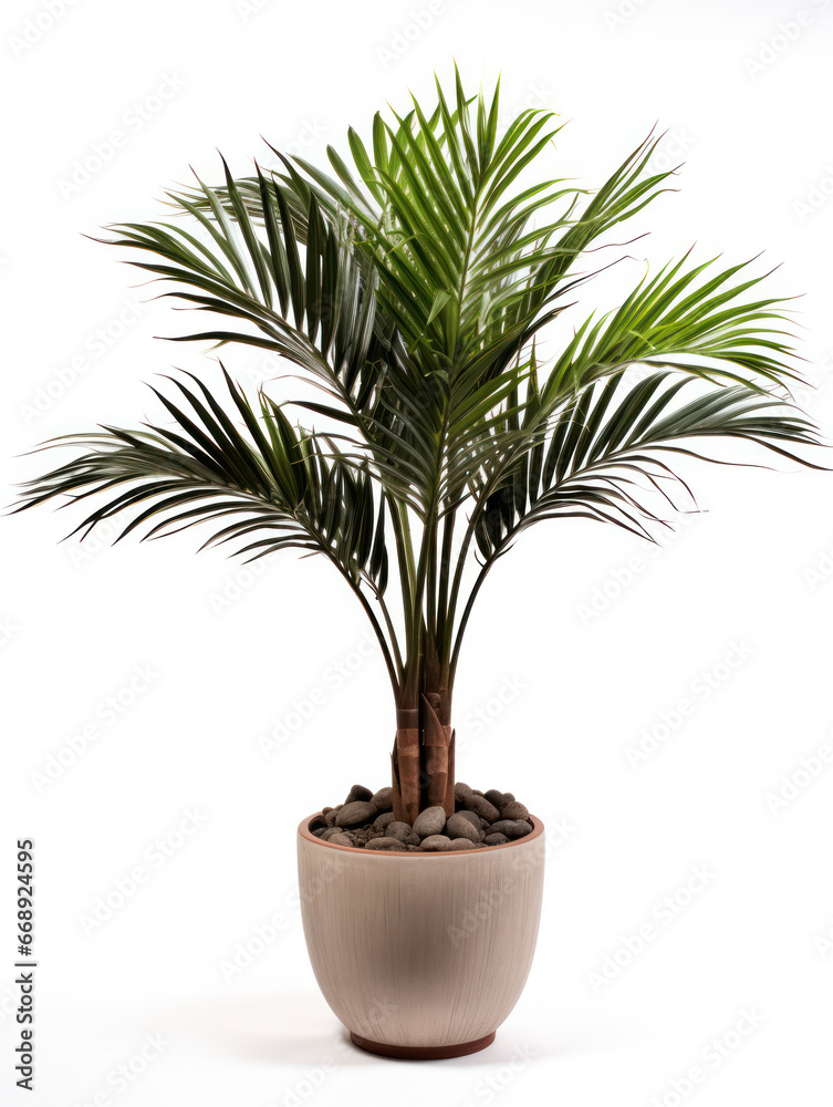 Kentia Palm (Howea forsteriana) Studio Shot Isolated on Clear Background, Generative AI Kentia Palm (Howea forsteriana) Studio Shot Isolated on Clear Background, Generative AI