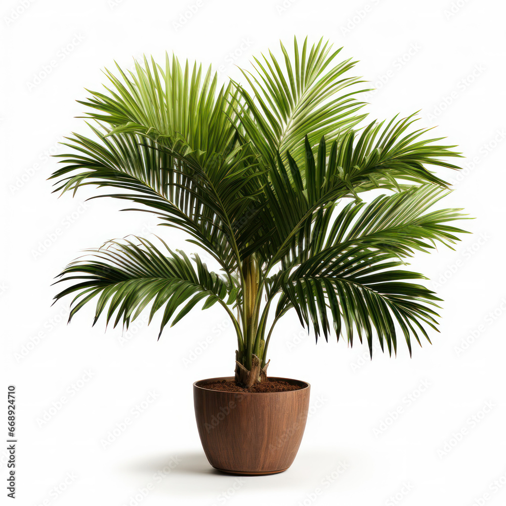 Kentia Palm (Howea forsteriana) Studio Shot Isolated on Clear Background, Generative AI Kentia Palm (Howea forsteriana) Studio Shot Isolated on Clear Background, Generative AI