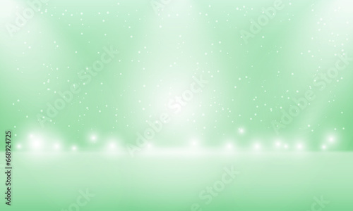 Vector abstract green background illustration