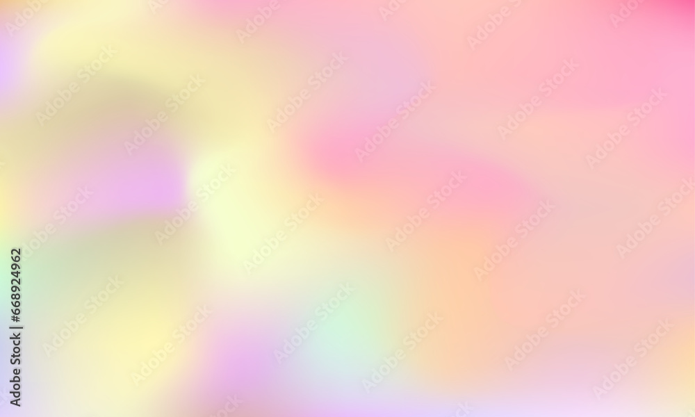Vector abstract hologram gradient background