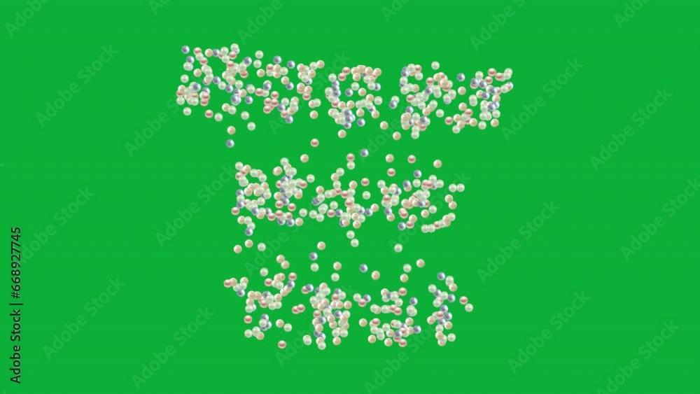 Animated New Year's Greetings with Colorful Loops