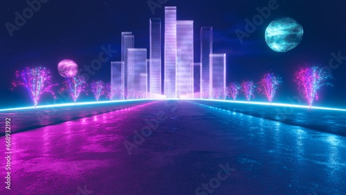 Asphalt Road To Holographic...