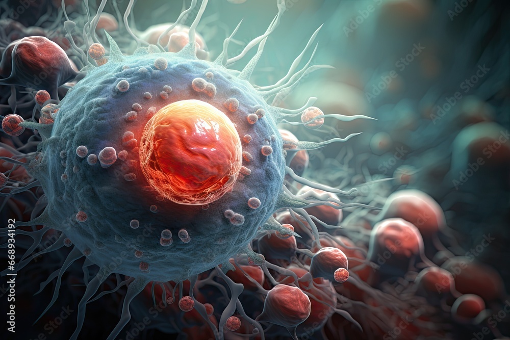 Zoomed In Microscope Zoomed in bacteria slide under a microscope, research in medicine Stock ...