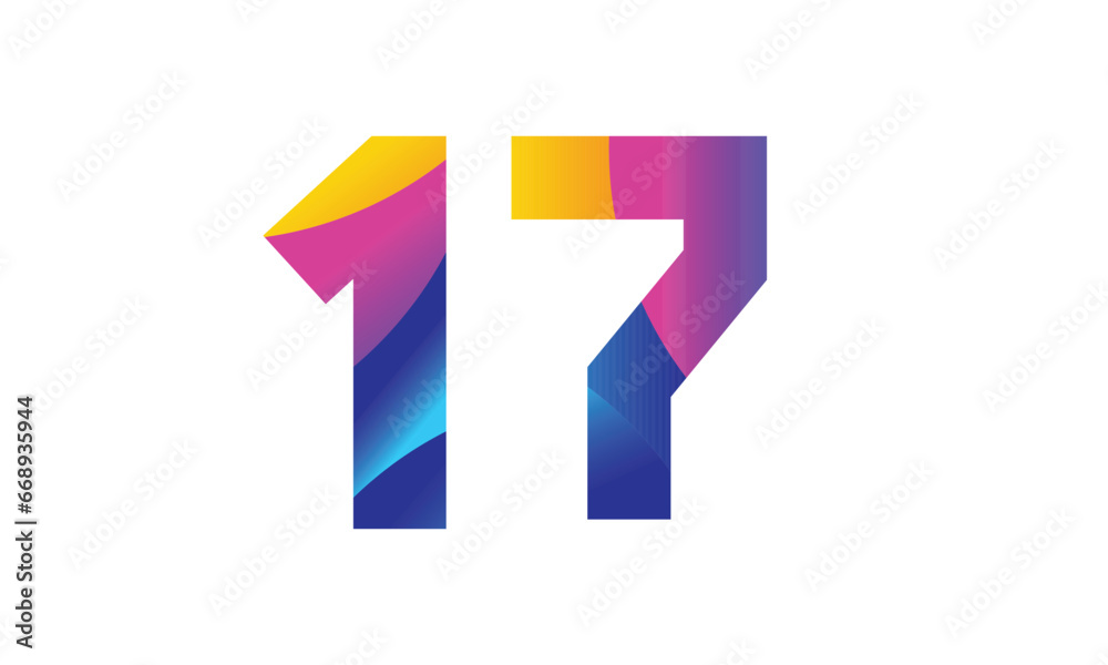 Colorfull Logo Modern Business Innovation Blue