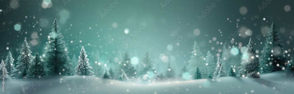 The background of the blue snowflakes.