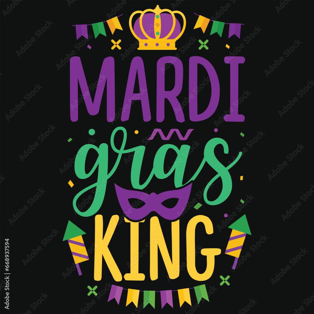 Best awesome mardi gras typographic tshirt design Best awesome mardi gras typographic tshirt design