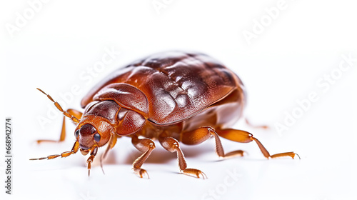 bed bug isolated on a white background