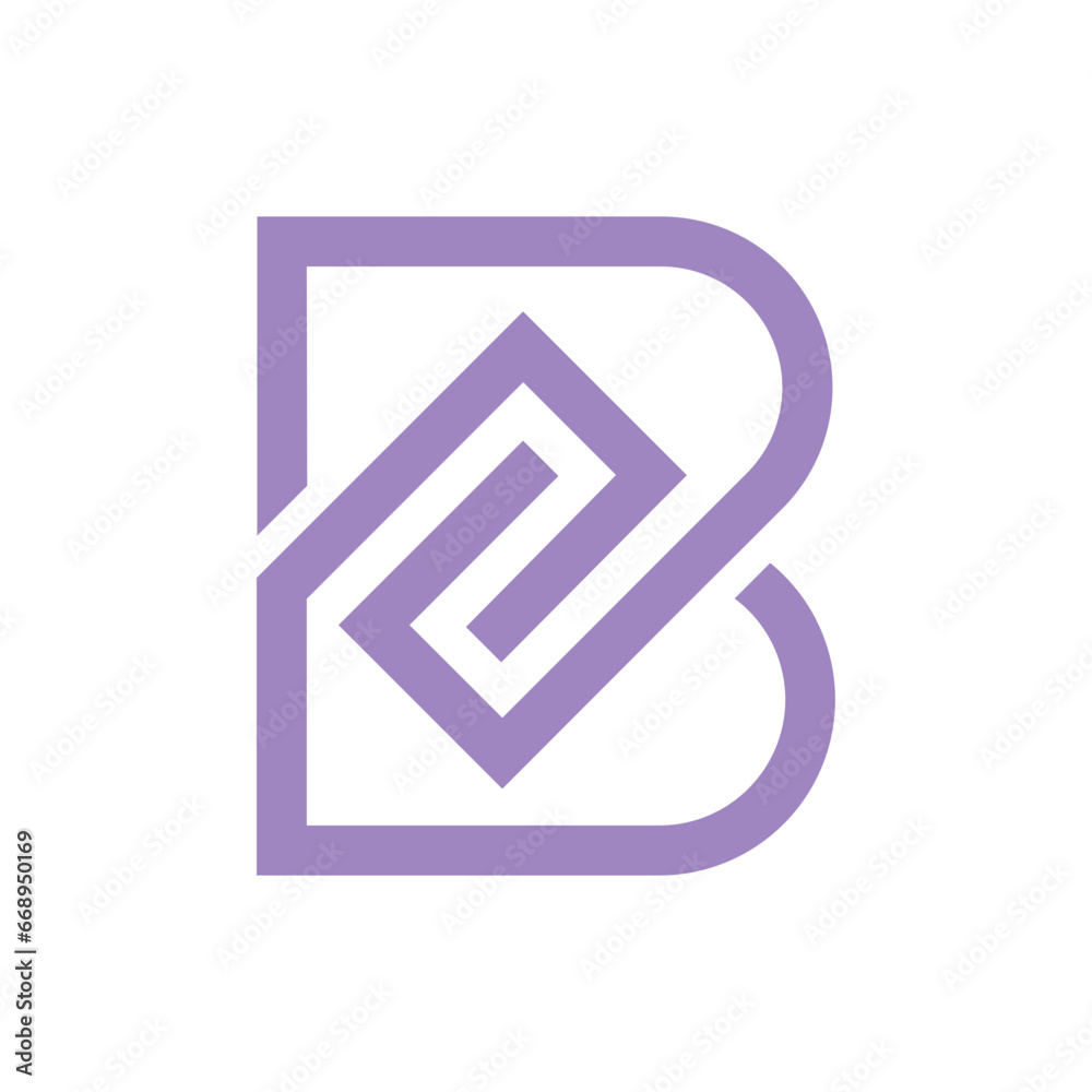 Monogram initial b letter mark logo design. Monogram design vector b logo. Monogram initial letter mark b logo. Design simple b monogram Monogram initial b letter mark logo design. Monogram design vector b logo. Monogram initial letter mark b logo. Design simple b monogram