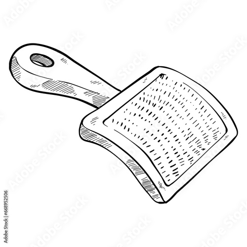 pet accessories handdrawn illustration 