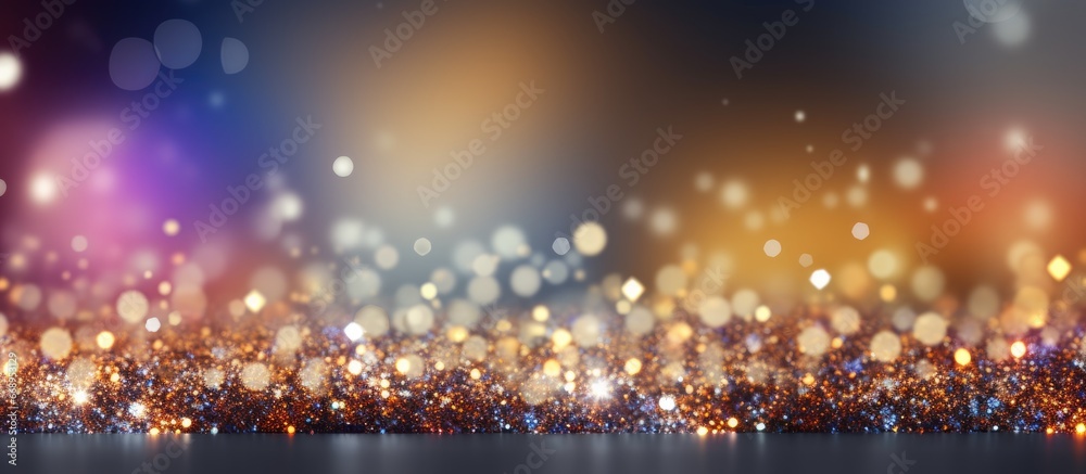 Obraz premium Glittery background with abstract lighting