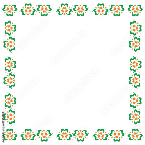 cloverleaf element design pattern frame collection © Yeay Dsgn