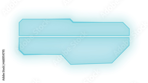 Vector neon glow holographic sign tecnology