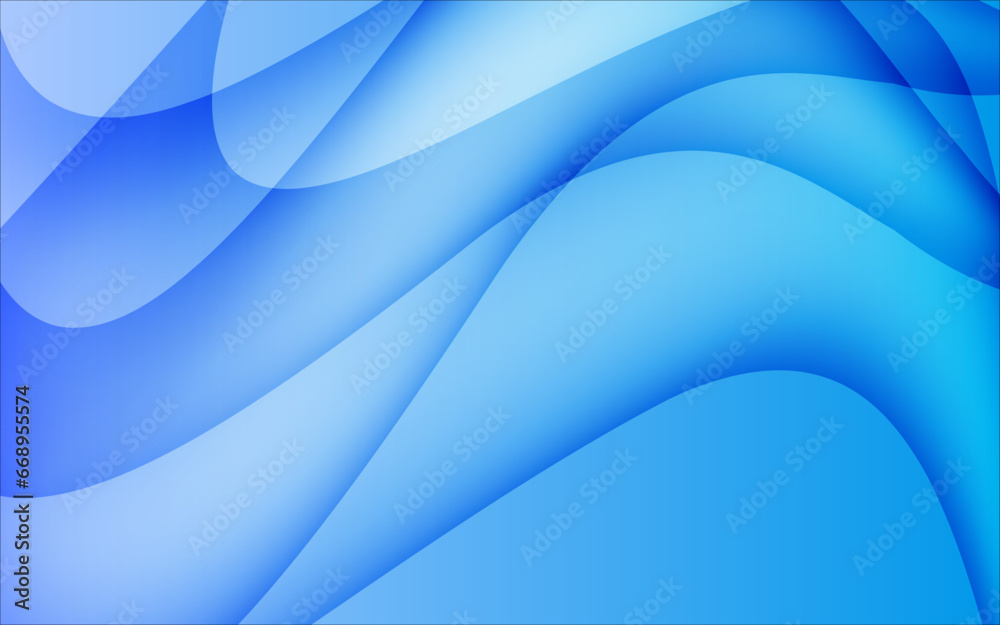 Naklejka premium blue abstract backgound wave pattern colorful gradient good for wallpaper