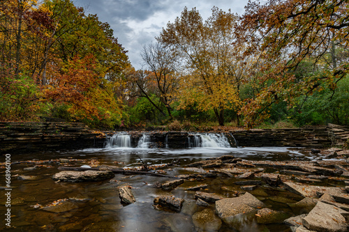 709-42 Autumn Falls on Sawmill Creek