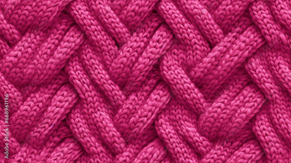 Dark pink knitwear fabric texture with Pigtails seamless Repeatin pattern Dark pink knitwear fabric texture with Pigtails seamless Repeatin pattern