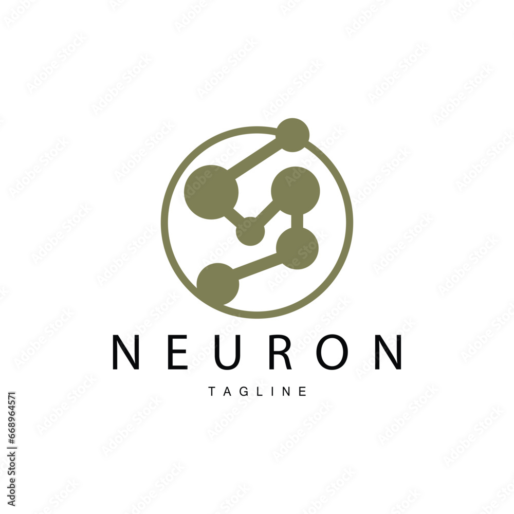 Neuron Logo, Cel Dna Network Vector, And Particle Technology, Simple Illustration Template Design Neuron Logo, Cel Dna Network Vector, And Particle Technology, Simple Illustration Template Design