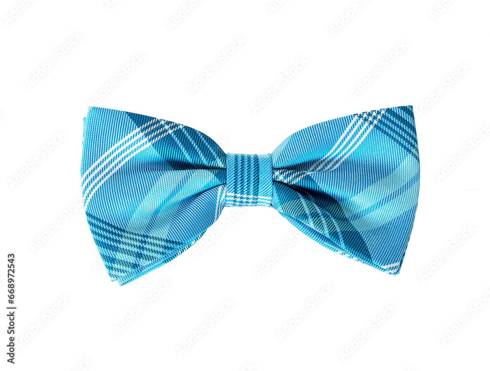 Elegant checkered bow tie isolated on white background. Elegant checkered bow tie isolated on white background.