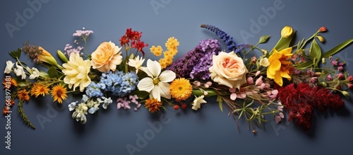 Assorted flowers © AkuAku