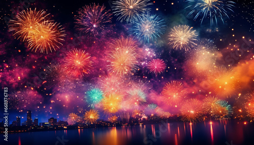Enchanting New Year's Fireworks