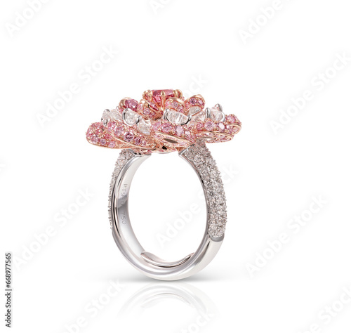 diamond ring with diamonds
