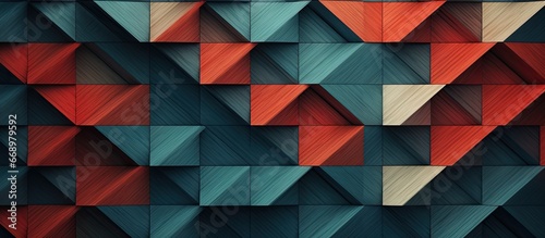 Modern pattern with repeating geometric texture