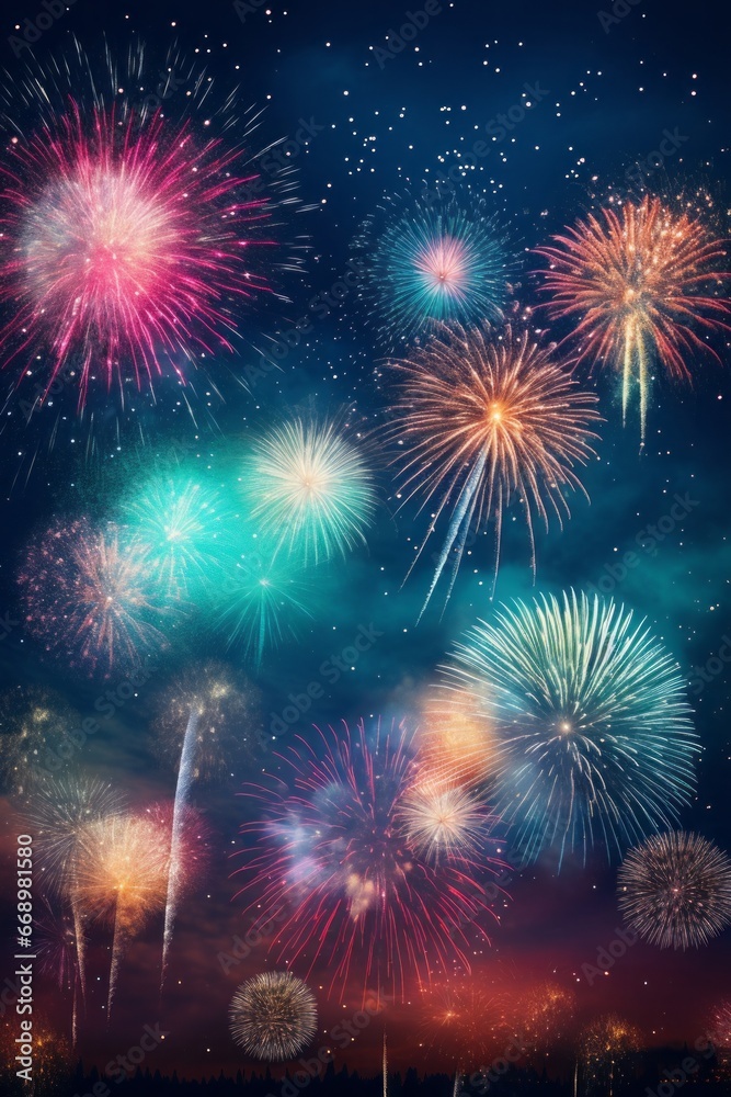 New Year's fireworks. Fireworks for Independence Day. Fireworks for the Fourth of July. New Year's fireworks. Fireworks for Independence Day. Fireworks for the Fourth of July.