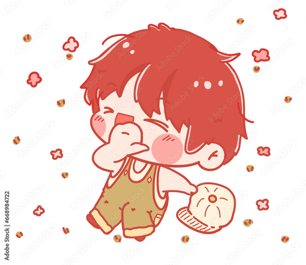 cute couple chibi style cute couple chibi style