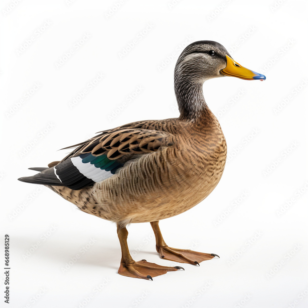 goose isolated on white background