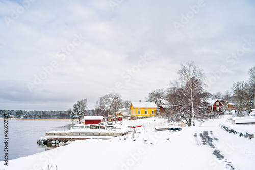 Turku in wintertime, Finland © mehdi33300